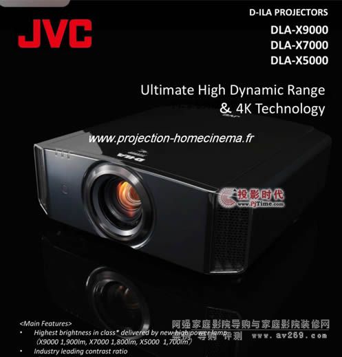 JVC�l(f��)������ͶӰ�C(j��)X5000 DLA-X7000��DLA-X9000