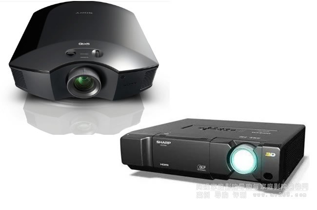 Sony HW20ͶӰ�C(j��)��(du��)��SharpVision XV-Z17000 3DͶӰ�C(j��)