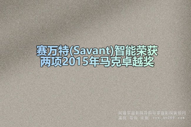 ِ�f��(Savant)���ܘs�@���(xi��ng)2015���R��׿Խ��